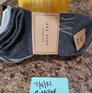 Rae Dunn CAT MOM Ankle Socks 10 pair